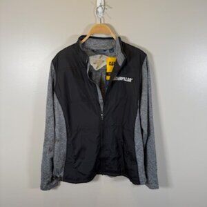 CUTTER & BUCK Wmn's Caterpillar Stealth Eco Hybrid Quilted Full Zip Jacket XXL